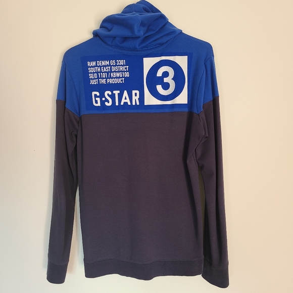 G-Star Light Zip Up Sweatshirt - 100% Cotton - Picture 4 of 7